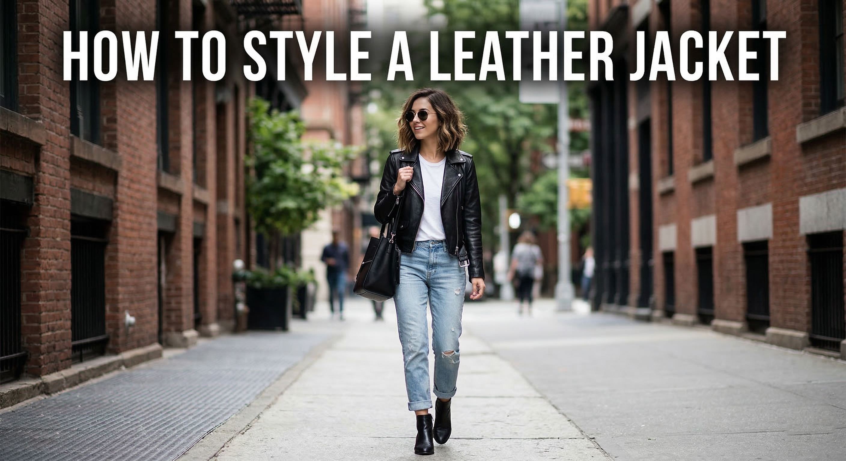 How to Style a Leather Jacket: Timeless Outfit Ideas That Always Work