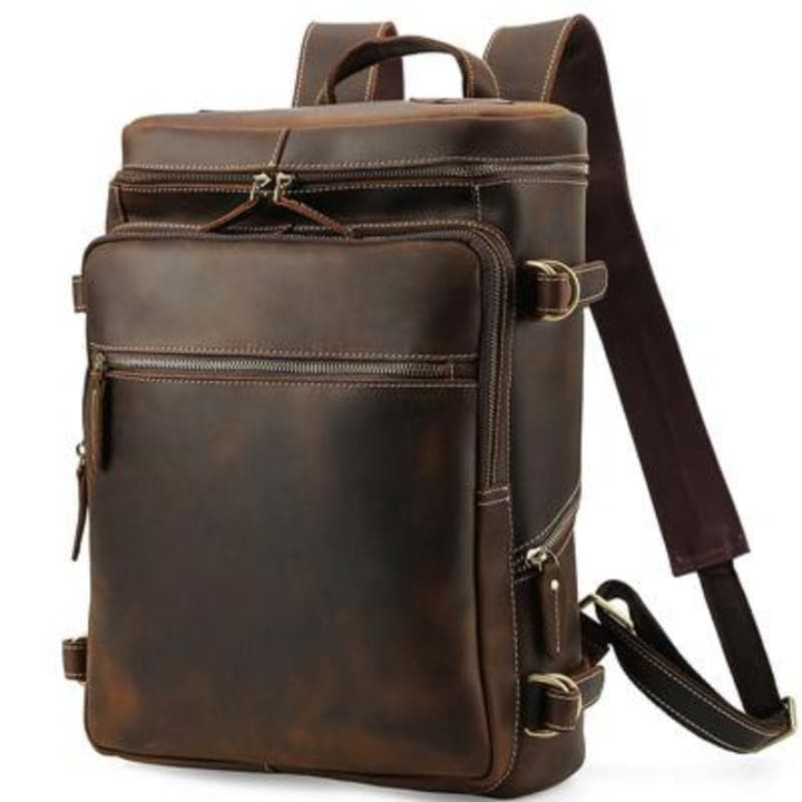The Raoul Backpack  Handmade Vintage Leather Backpack