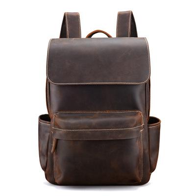 The Helka Backpack  Genuine Vintage Leather Backpack