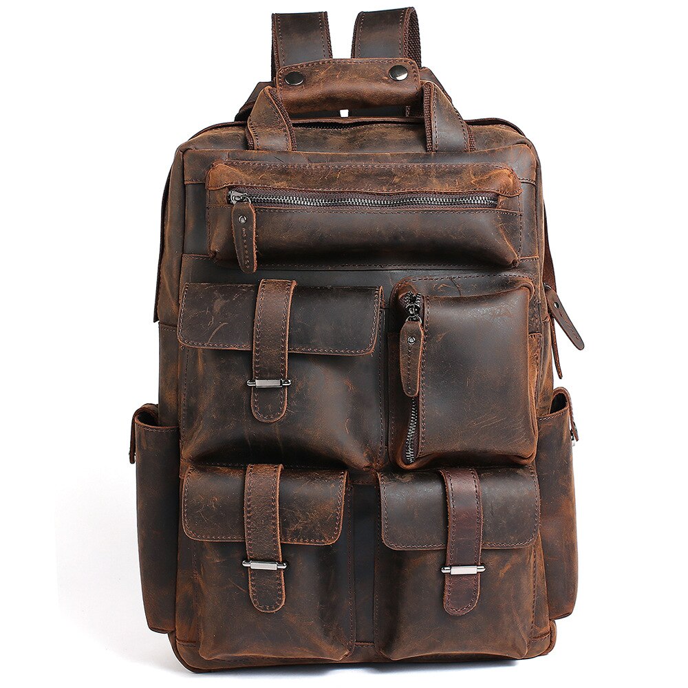 The Shelby Backpack  Handmade Genuine Leather Backpack