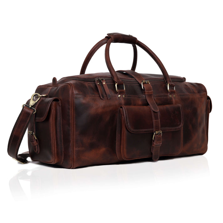 Roosevelt Buffalo Leather Duffle Bag  21
