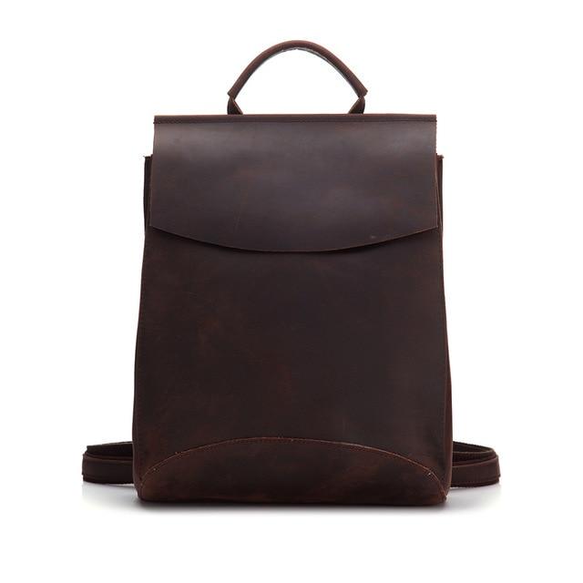 The Gyda Backpack  Vintage Leather Travel Backpack