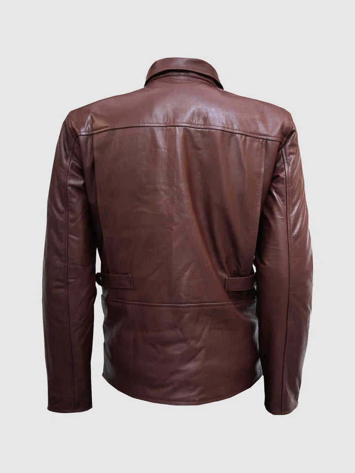 Brown Motorcycle Jacket