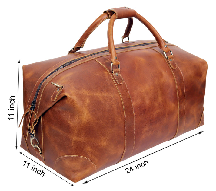 Nashville Leather Duffle Combo