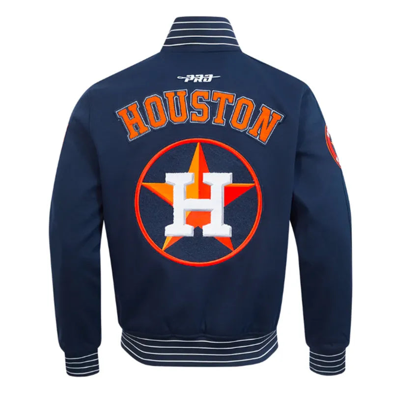 Houston Astros Current Logo Game Day Navy Jacket