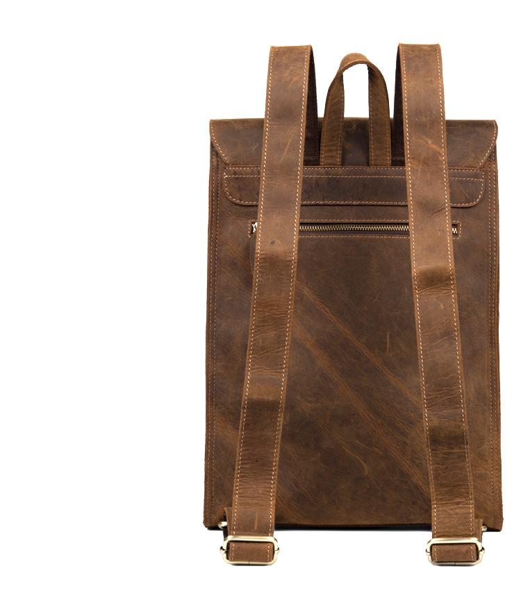 The Ragna Backpack  Vintage Leather Backpack