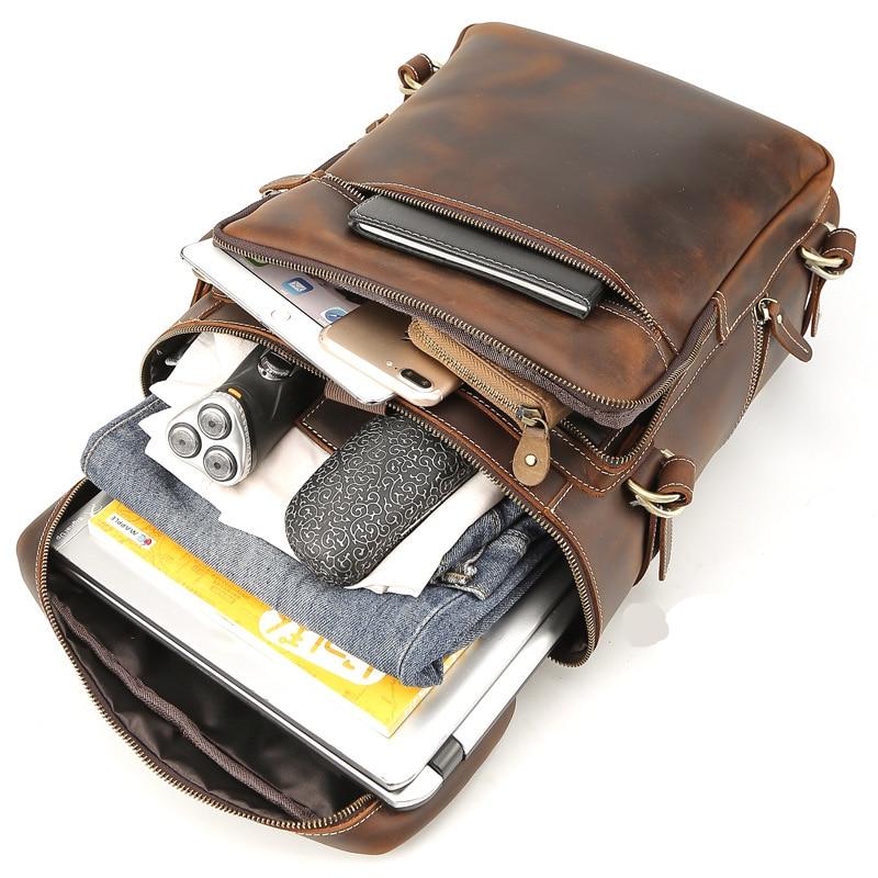 The Raoul Backpack  Handmade Vintage Leather Backpack