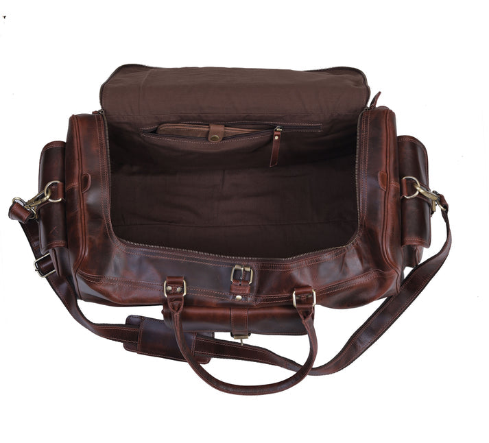 Roosevelt Buffalo Leather Duffle Bag  21