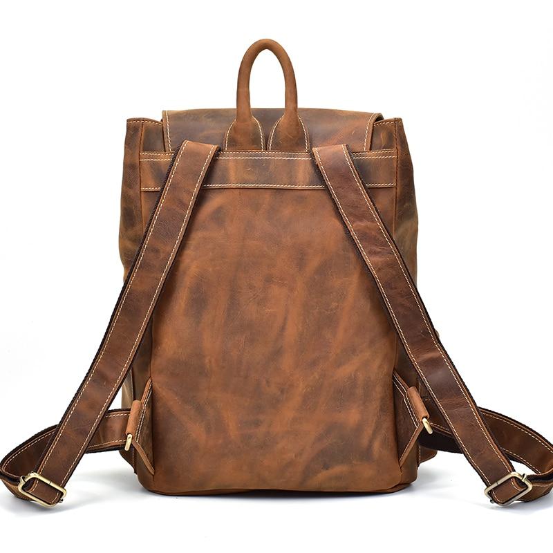 The Hagen Backpack  Vintage Leather Backpack