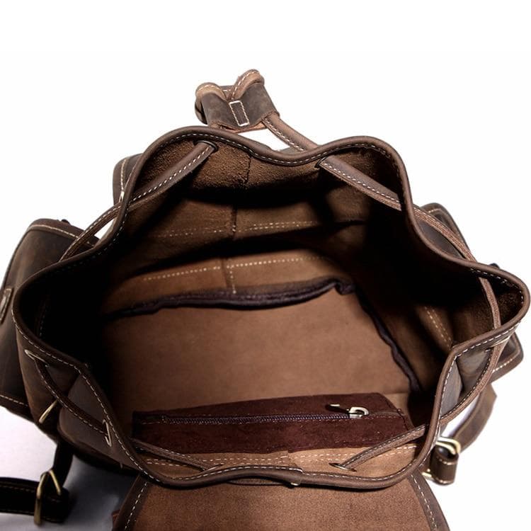 The Asmund Backpack  Genuine Leather Rucksack