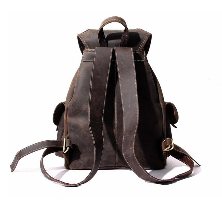The Asmund Backpack  Genuine Leather Rucksack