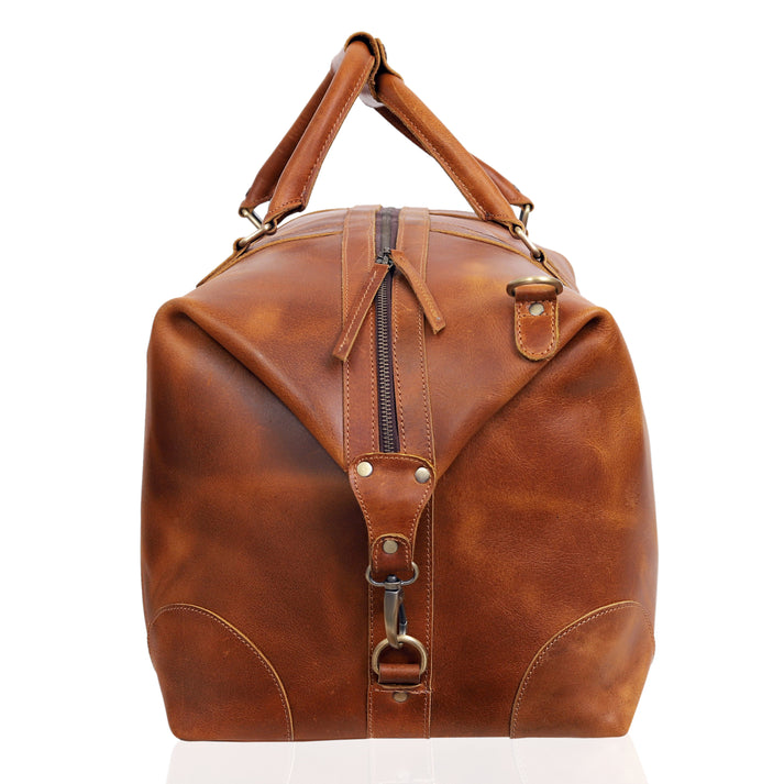 Nashville Leather Duffel Travel Bag  20 inch