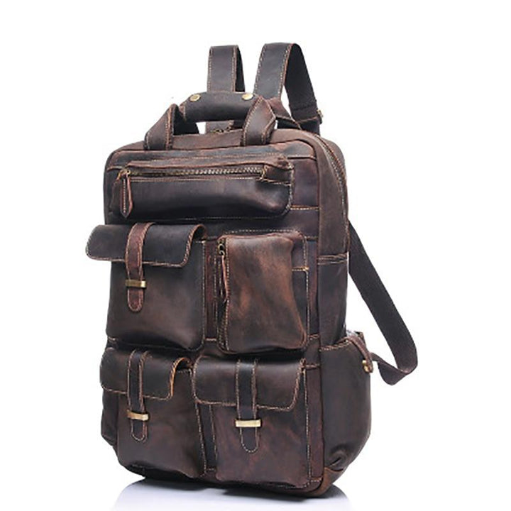 The Shelby Backpack  Handmade Genuine Leather Backpack