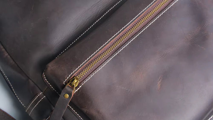 The Calder Backpack  Handcrafted Leather Backpack