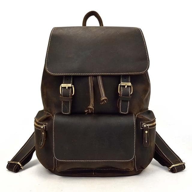 The Hagen Backpack  Vintage Leather Backpack
