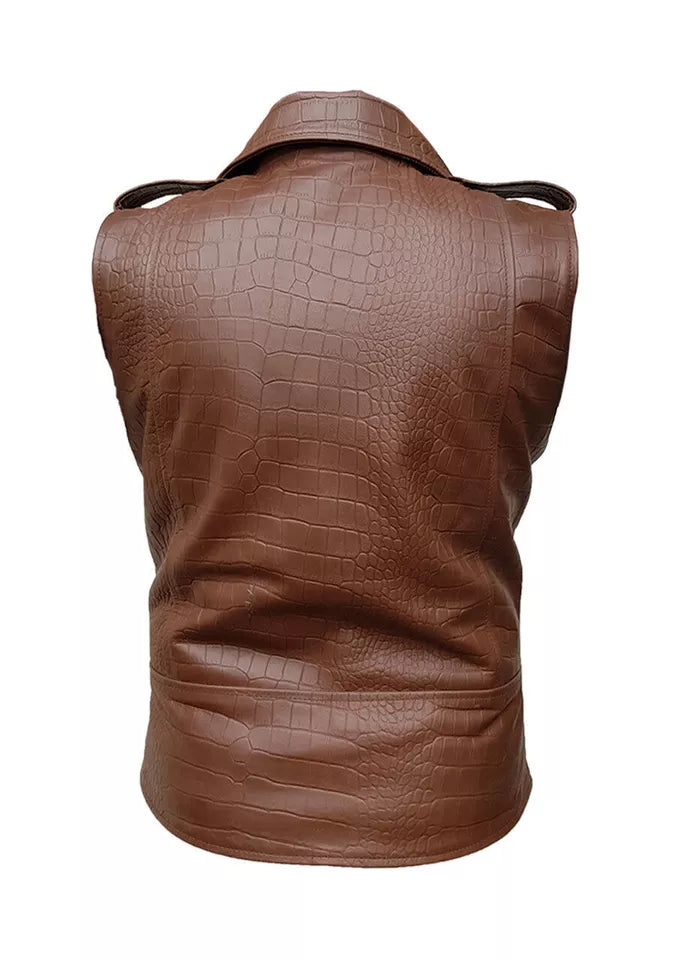 Club Style Motorcycle Vest | Kaida Leathers