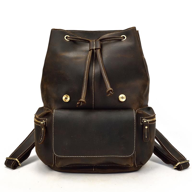 The Hagen Backpack  Vintage Leather Backpack