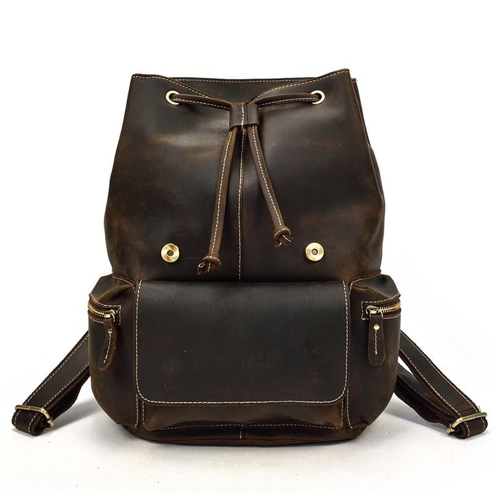 The Hagen Backpack  Vintage Leather Backpack