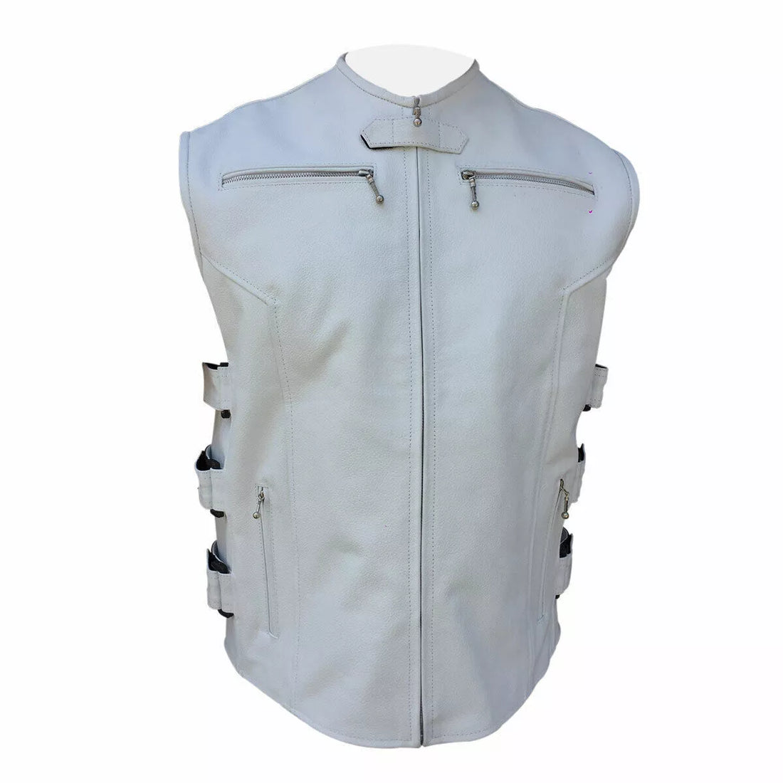 Western Cowboy Leather Vest | Kaida Leathers