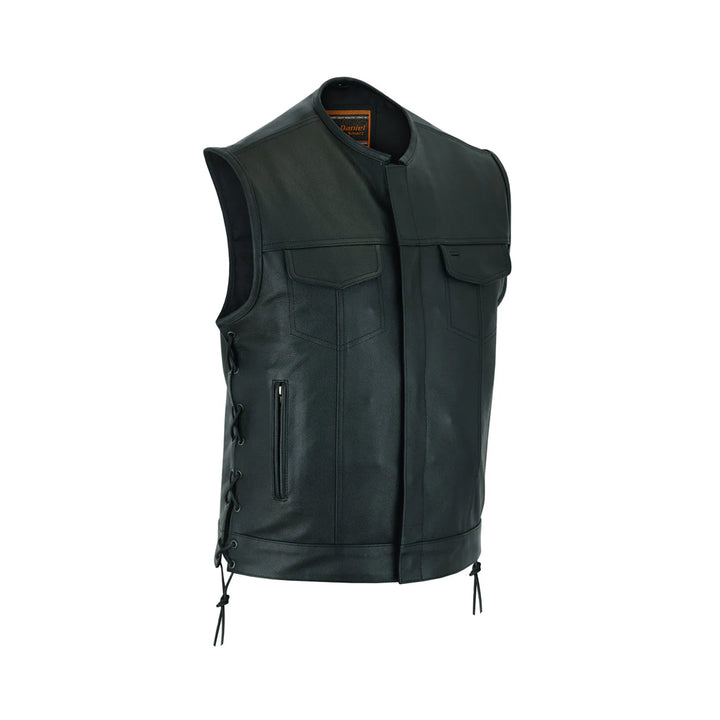 Men's Motorcycle Leather Vest