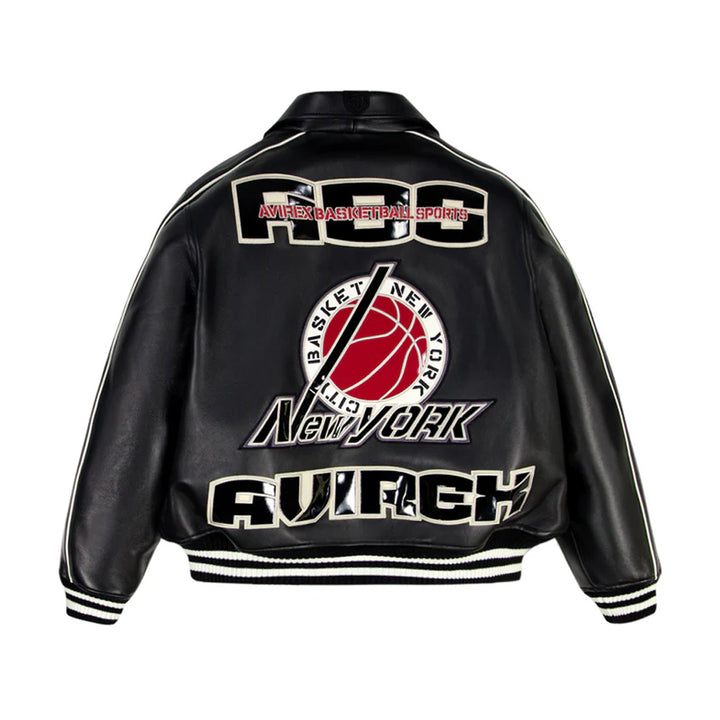 MENS CLASSIC BLACK LEATHER ICON JACKET